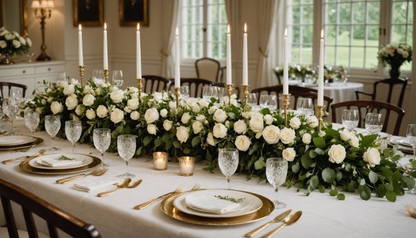 Comment dresser une table de fête élégante ?