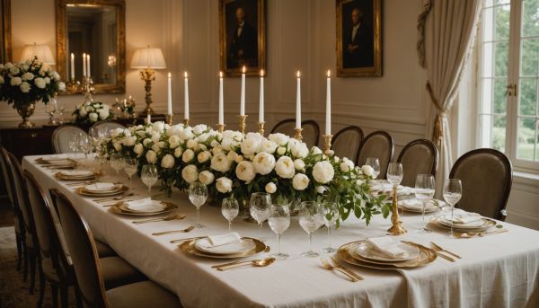 Comment dresser une table de fête spectaculaire