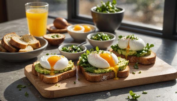 Comment faire des toasts avocat et œufs pochés