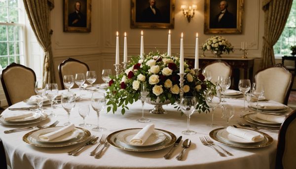 Comment placer les verres lors d'un grand dîner ?