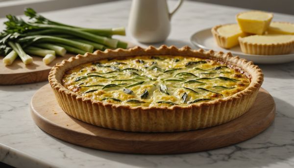 Recette facile de quiche aux poireaux fondants